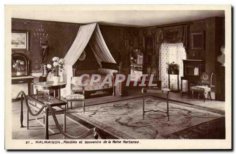 Old Postcard Malmaison Furniture and Gift Queen Hortense