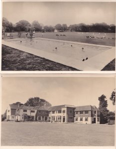 Saint St Martins School 2x Real Photo Postcard s