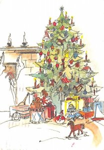 Elves & Christmas Tree 