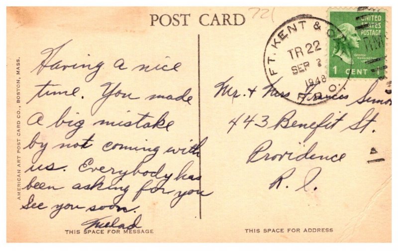 Maine  Fort Kent Post Office