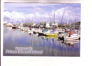 Boats at Wharf, Summerside, Prince Edward Island