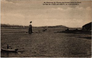 CPA LOCQUIREC Baie de Toul-an-Hery Locquirec Plestin-les-Greves Env (1296115)