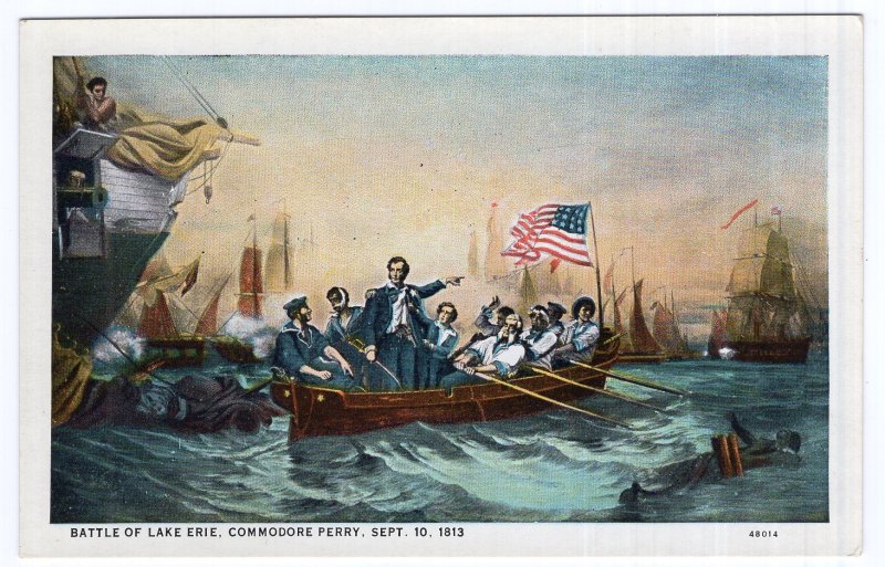 Battle Of Lake Erie, Commodore Perry, Sept. 10 1813