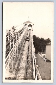 J88/ Toronto Canada RPPC Postcard c1920s Scarboro Beach Ride 488