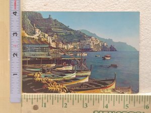 Postcard General View, Amalfi, Italy