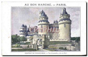 Old Postcard Paris Au Bon Marche