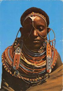 B91386 samburu woman types folklore kenya africa