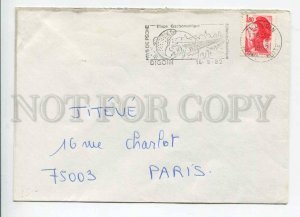 421366 FRANCE 1982 year FISHING Digoin real posted COVER