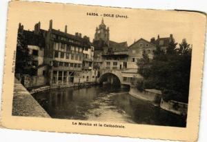 CPA DOLE - Le MOULIN et la Cathédrale (263530)