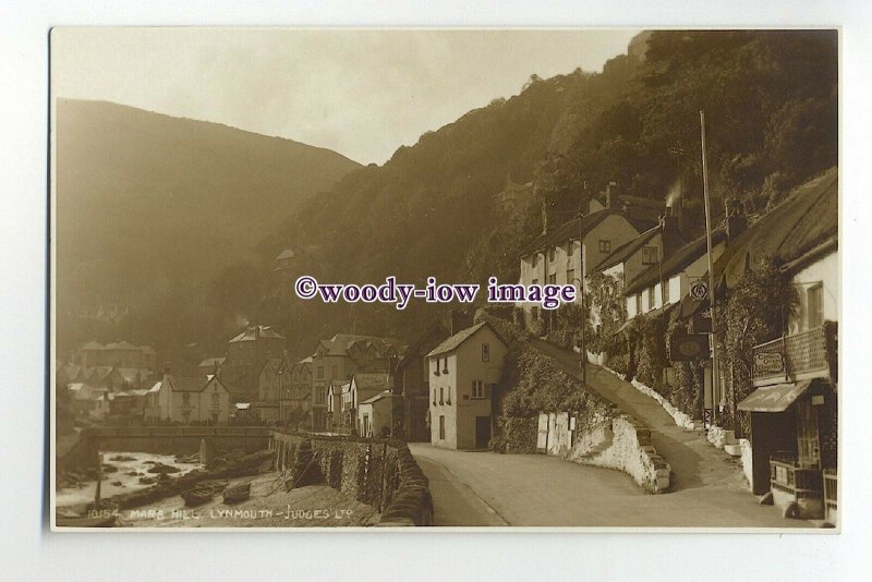 Ju421 - Mars Hill , Lynmouth , Devon - Judges postcard 10154