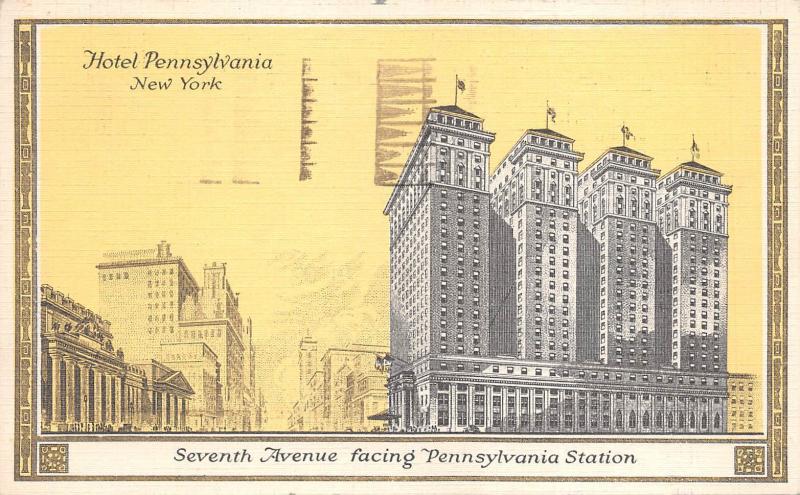 B95098 hotel pennsylvania new york seventh avenue  pennsylvania station usa