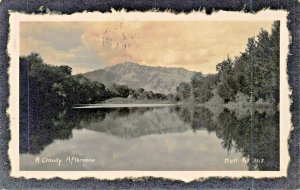 FULTON MISSOURI 1909 PSTMK~A CLOUDY AFTERNOON-HULL #367 REAL PHOTO POSTCARD