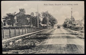 Vintage Postcard 1907-1915 Main Street, Keyport, New Jersey (NJ)