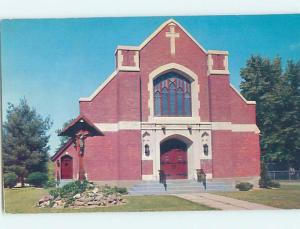 Unused Pre-1980 CHURCH SCENE East Greenbush - Near Troy & Albany NY A6030@