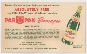 Par-T-Pak Beverages