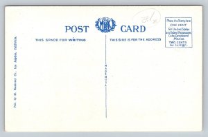 Agua Caliente Hotel  Baja California   Mexico Postcard