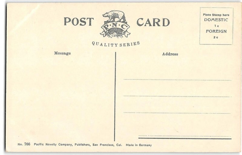 U.S. Fish Hatchery REDDING, CA Shasta County 1910s PNC Antique Postcard