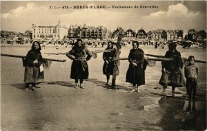 CPA BERCK-Plage - Pécheuses de Crevettes (976744)