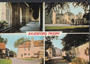 Kent Postcard - Views of Aylesford Priory    RR694