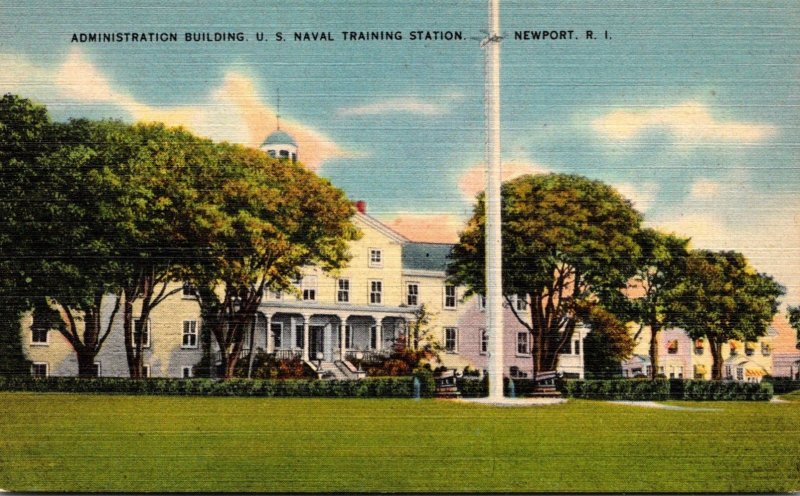 Rhode Island Newport Administration Building U S Naval Training Station