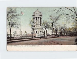 Postcard Soldiers' and Sailors' Monument, New York City, New York
