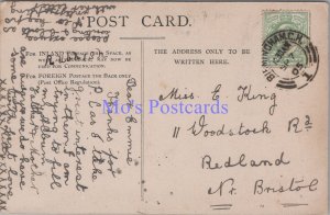 Genealogy Postcard - King, 11 Woodstock Road, Redland, Nr Bristol GL1970