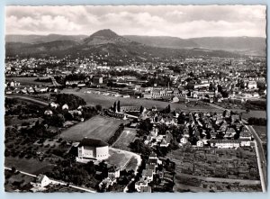 Reutlingen Germany Postcard Gmindersdorf with Achalm c1950's RPPC Photo