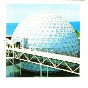 Building, Small 3 X 3 inch Plastichrome Card, Toronto, Ontario