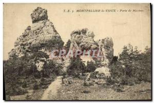Old Postcard Montpellier The Old Port of Mycenae