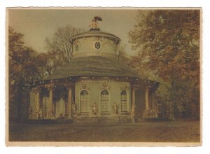 EAS Classic Round Building Statues Pillars E.A. Schwerdtfeger 4X6 Sepia Postcard