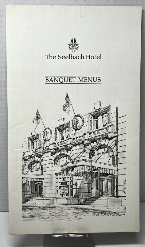 Vintage 1970s The Seelbach Hotel Banquet Menu Louisville KY