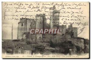 Old Postcard Chateau De Vue Generale Bonnaguil