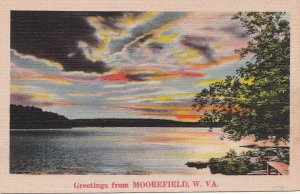 Postcard Greetings from Moorefield West Virginia