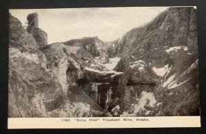 Mint Alaska USA Real Picture Postcard Glory Hole Treadwell Mine