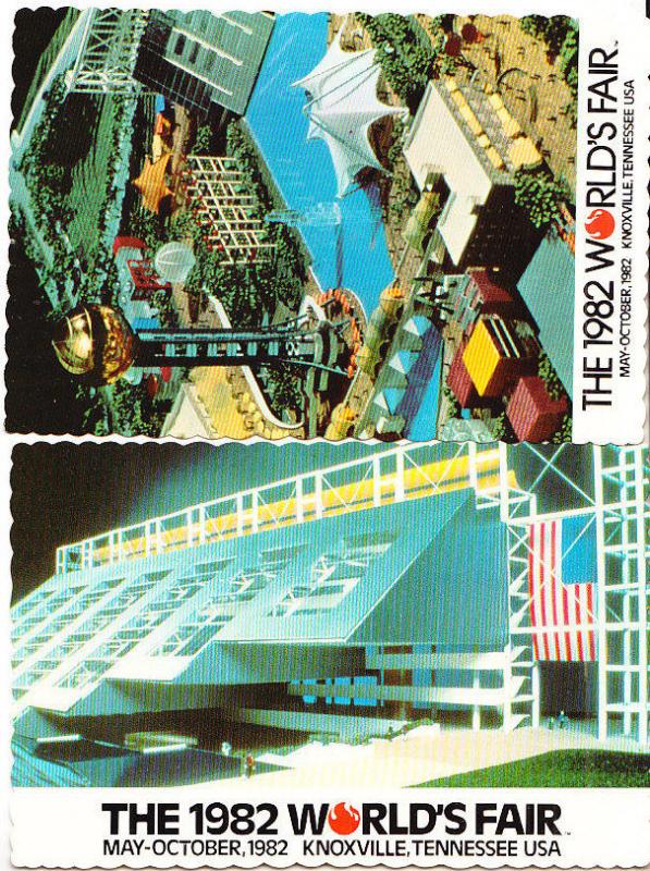 The 1982 World's Fair - Knoxville - Two Cards