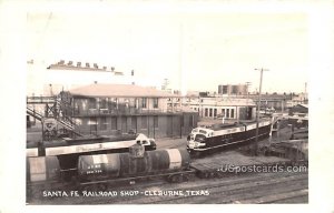 Santa Fe Railroad Shop - Cleburne, Texas