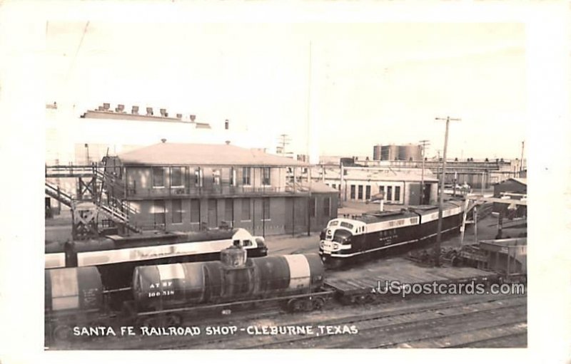 Santa Fe Railroad Shop - Cleburne, Texas