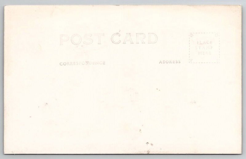 Vermillion South Dakota Post Office Building RPPC Postcard C27