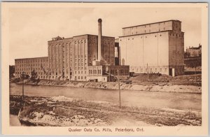 Quaker Oats Co Mills Peterboro Ontario Peterborough Postcard H81