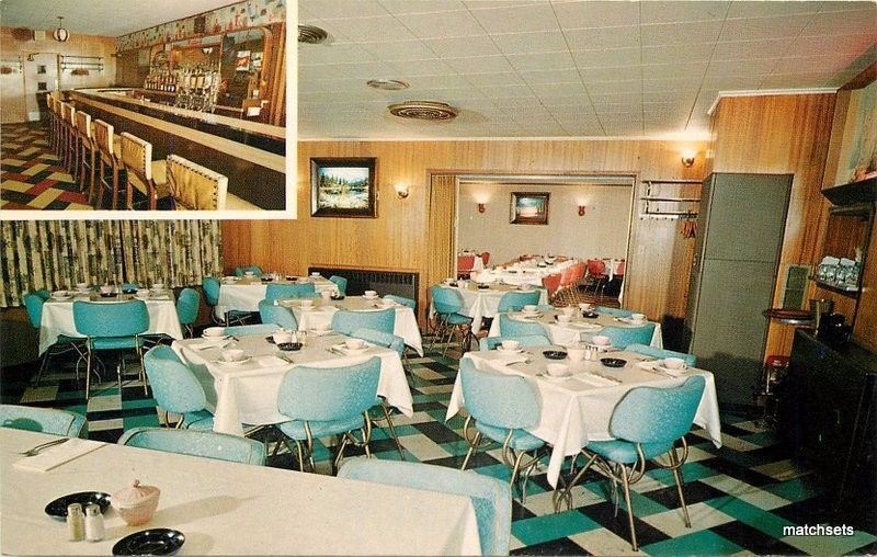 1950s Reiters Steak House Interior Chippewa Falls Wisconsin