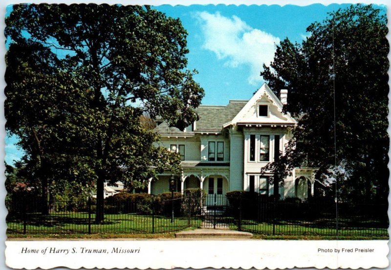 Postcard - Home of Harry S. Truman, Independence, Missouri, USA