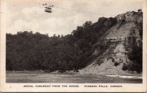 Canada Niagara Falls Aerial Cableway from the Gorge Vintage Postcard C041