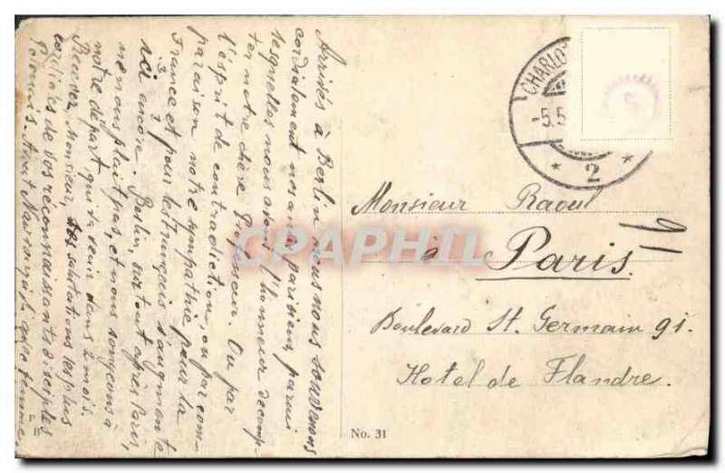 Postcard Old Berlin Totalansicht