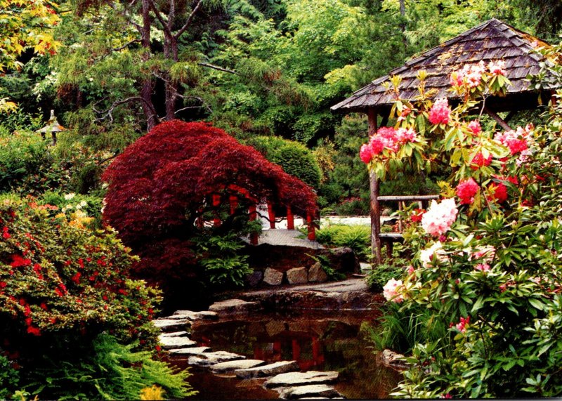 Canada British Columbia Victoria Butchart Gardens The Japanese Garden