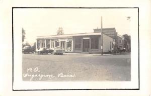 Sugargrove Pennsylvania Post Office Coca Cola Real Photo Antique Postcard K95723 