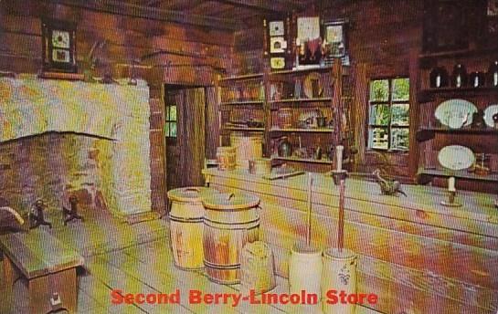 Second Berry Lincoln Store New Salem State Park Lincoln New Salem Illinois