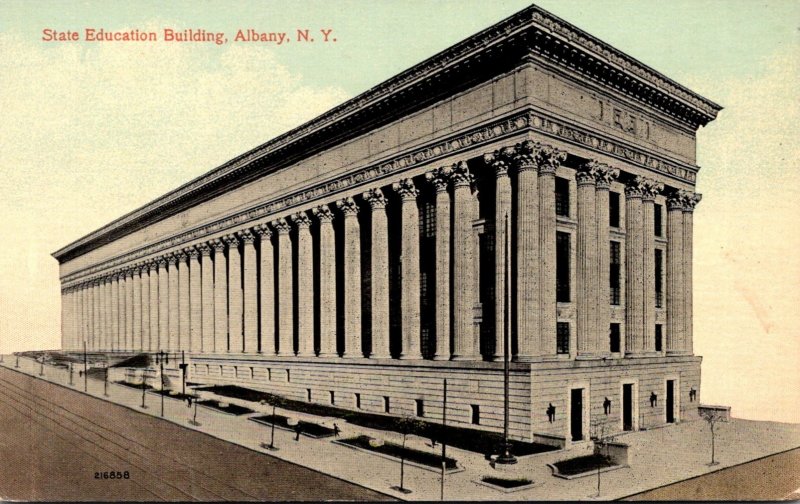 New York Albany State Education Building
