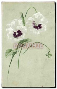 Old Postcard Fantasy Flowers