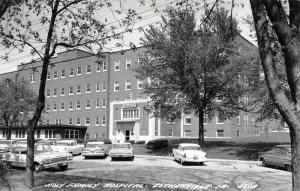 Estherville Iowa Holy Family Hospital Real Photo Antique Postcard J60059