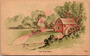 OLD MILL - Berne Indiana - 1908 Postcard - PC - UNPOSTED
